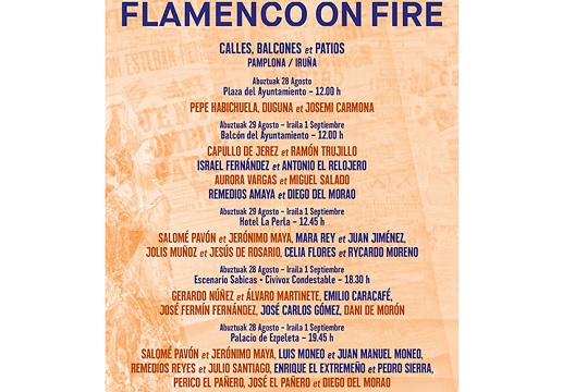 Flamenco on fire 2024: Perico el Pañero, José el Pañero, Diego del Morao