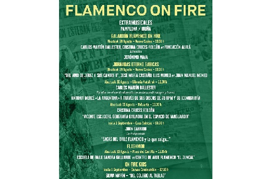 Flamenco on fire 2024: JUAN GARRIDO, "Lo inesperado SAGAS DEL BAILE FLAMENCO y lo que salga…"