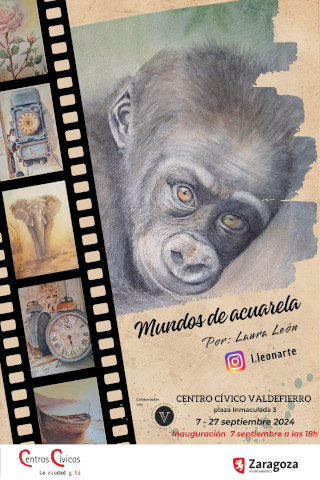 Exposición Mundos de acuarela