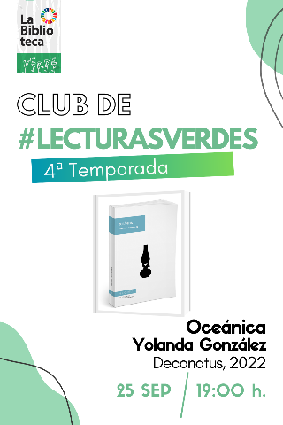 Oceánica, de Yolanda González. Club de las lecturas verdes