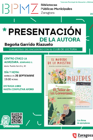 Encuentro con la autora Begoña Garrido Riazuelo